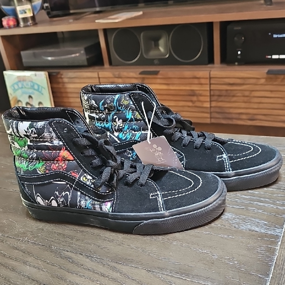 Vans Black Disney Sneakers Collectors